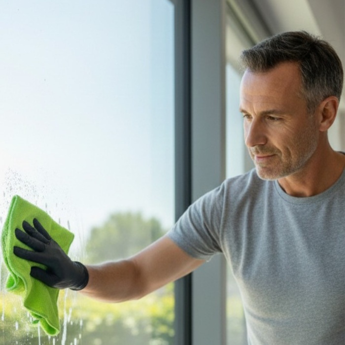 40x40 3lü Mikrofiber Cam Bezi İz Bırakmaz Oto Ev Temizlik Bezi